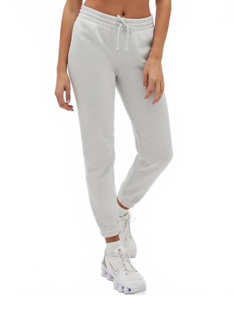 TNA Jogger Sweatpants - Light Heather Grey